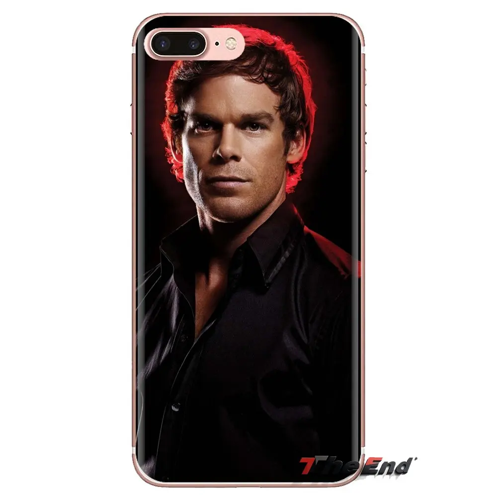 Dexter Images Wallpapers Soft Transparent Cases Covers For iPod Touch Apple iPhone 4 4S 5 5S SE 5C 6 6S 7 8 X XR XS Plus MAX |