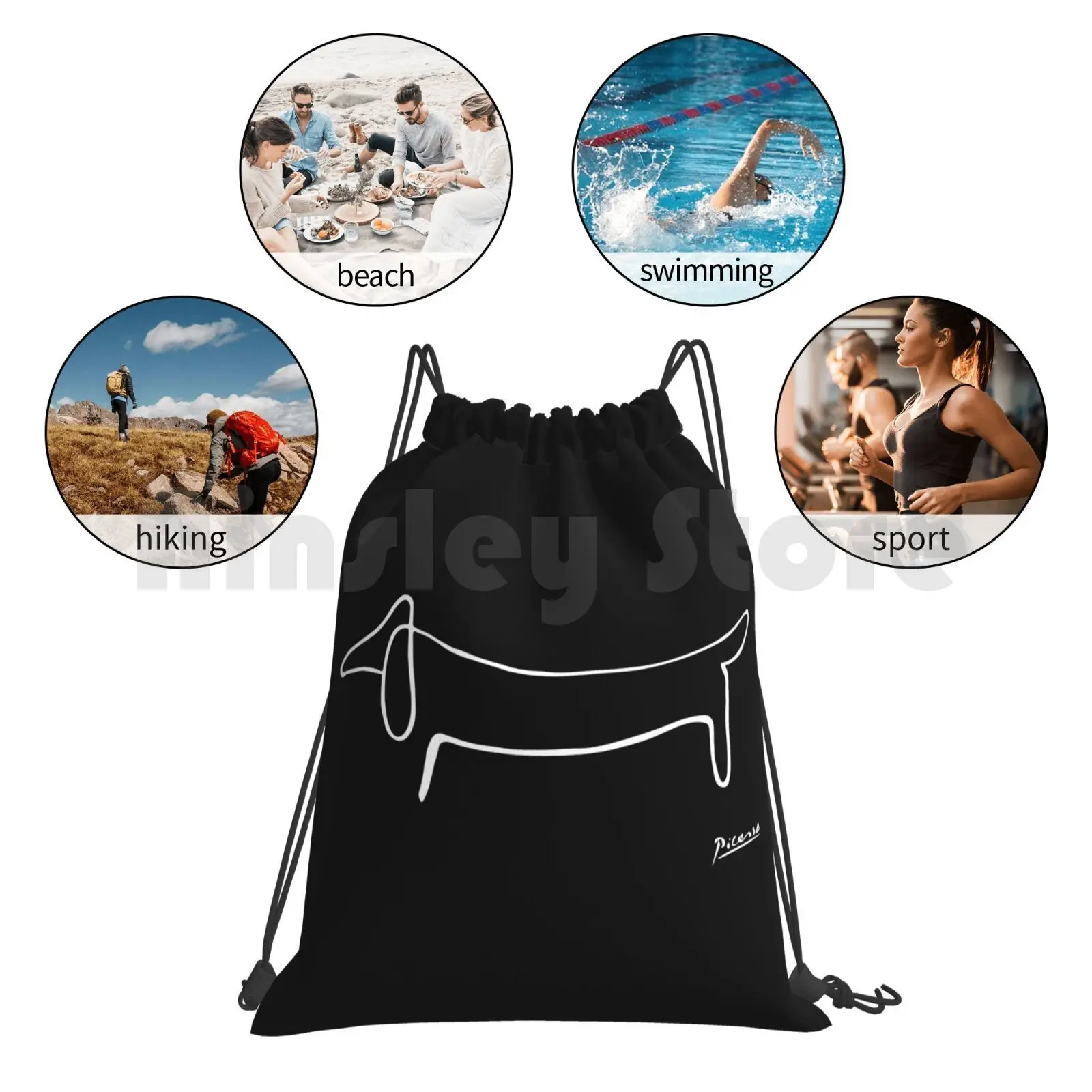 

Pablo Picasso , Dachshund Dog , Lump Artwork , Animals Line Sketch , Prints , Posters , Bags , , Men , Women , Kids