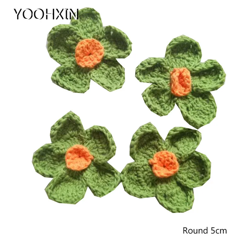 5 см новинка платье с цветочным рисунком из хлопка крючком DIY патч утюг на горный