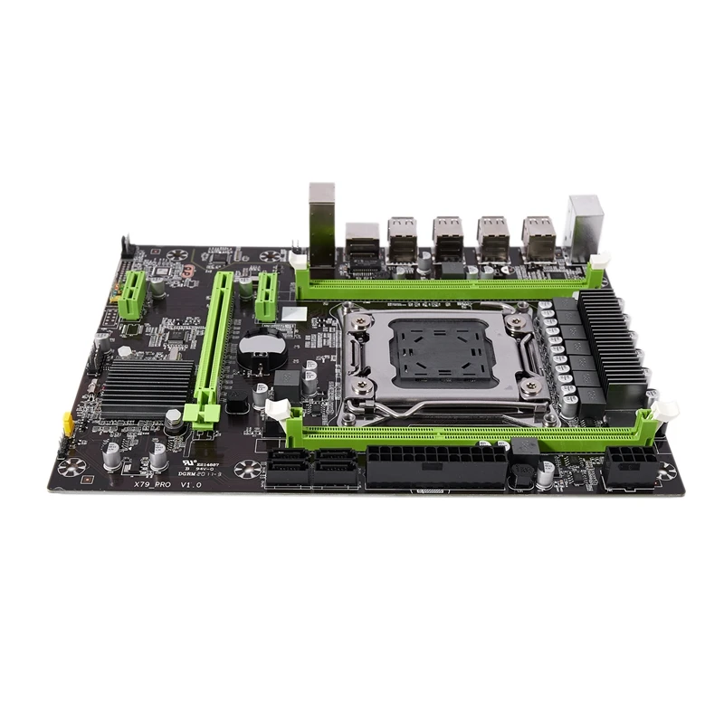 Десктопная материнская плата X79PRO LGA2011 DDR3 32 Гб двухканальная ОЗУ USB2.0 SATA2.0 для