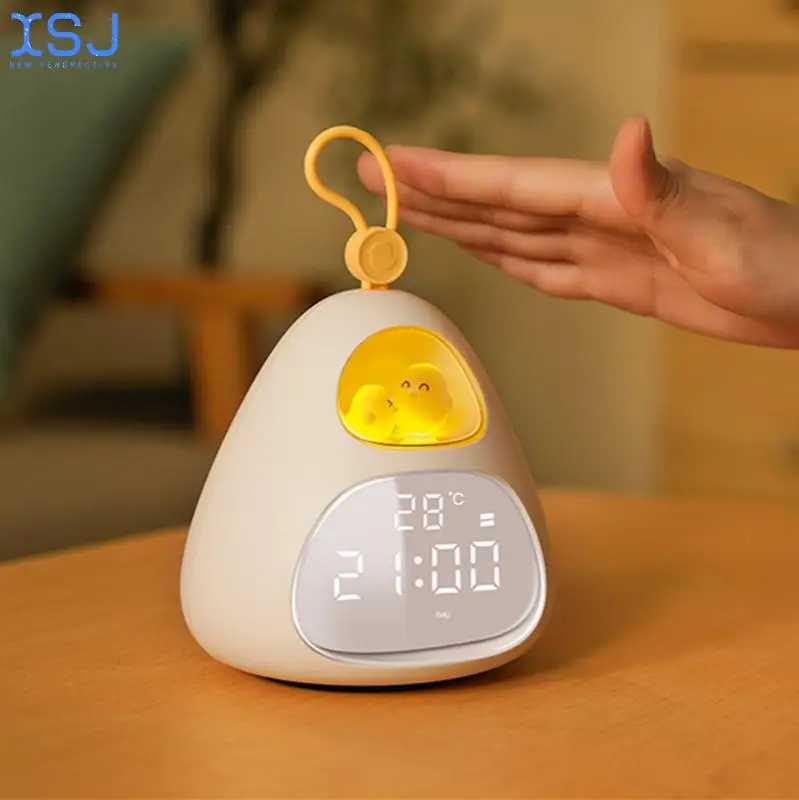 

Портативный светящийся будильник в виде птичьего гнезда с Usb-зарядкой