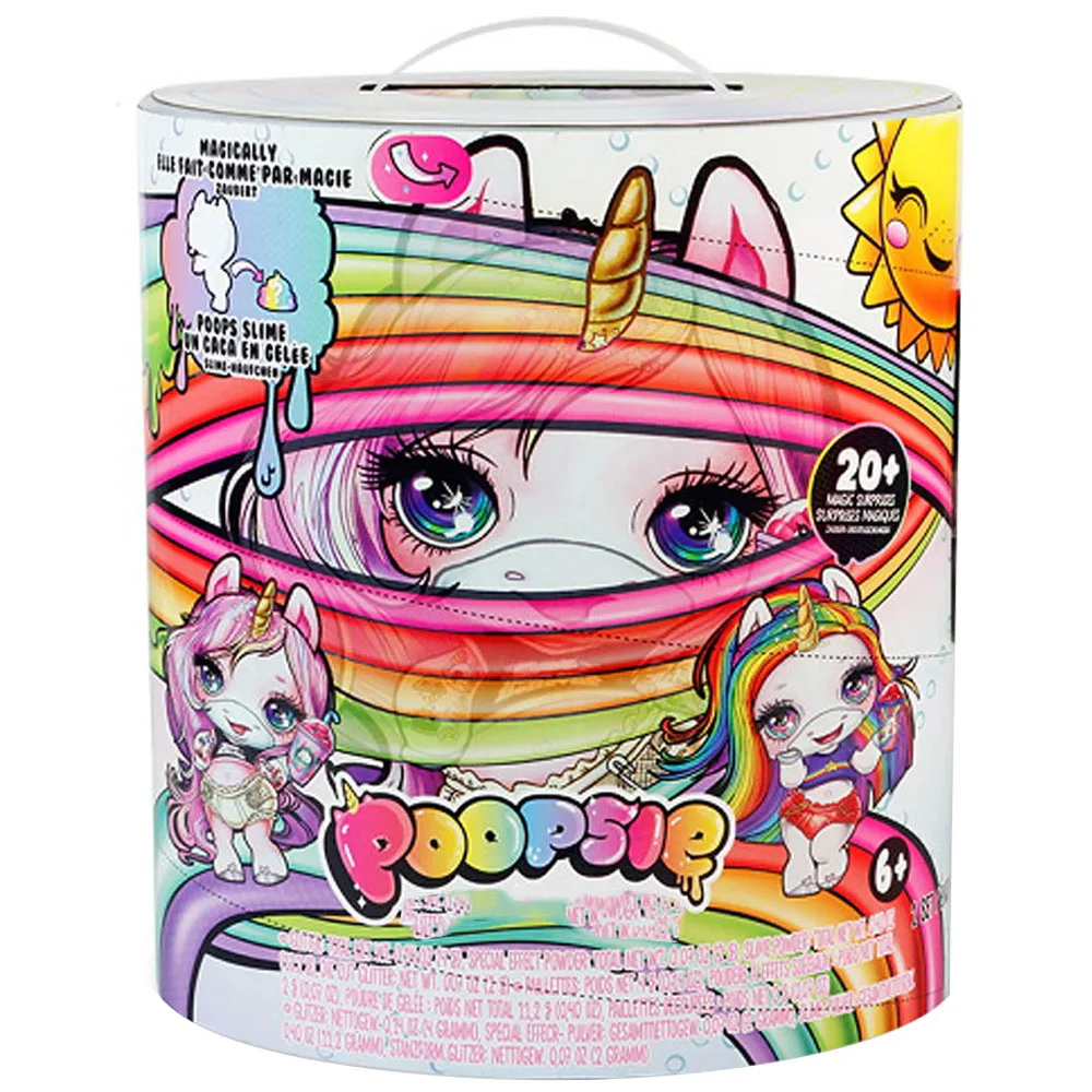 31 см Poopsie Slime Единорог Плюется слизи кукла игрушки одежда мягкие животных хобби