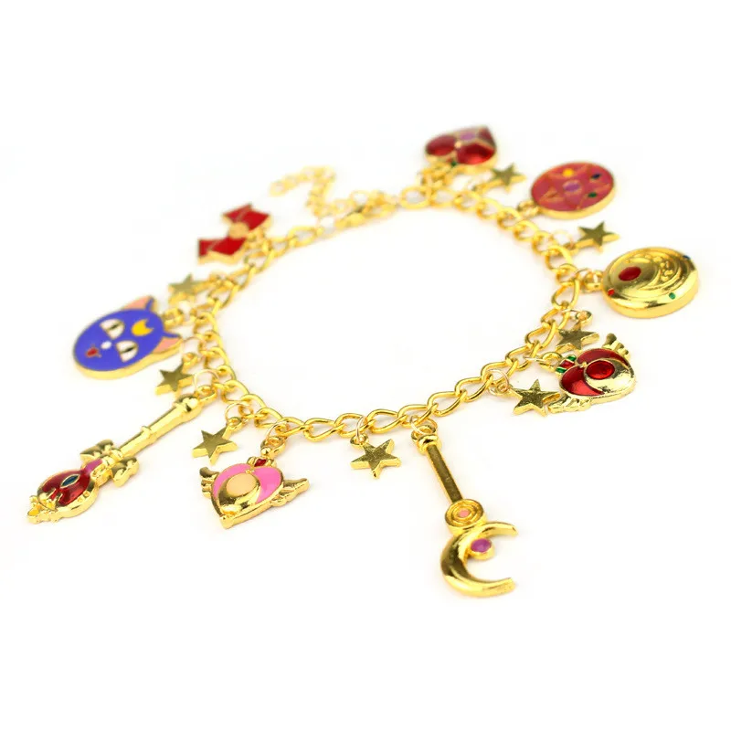 DIY аксессуары для браслетов Комбинированный браслет Сейлор Мун