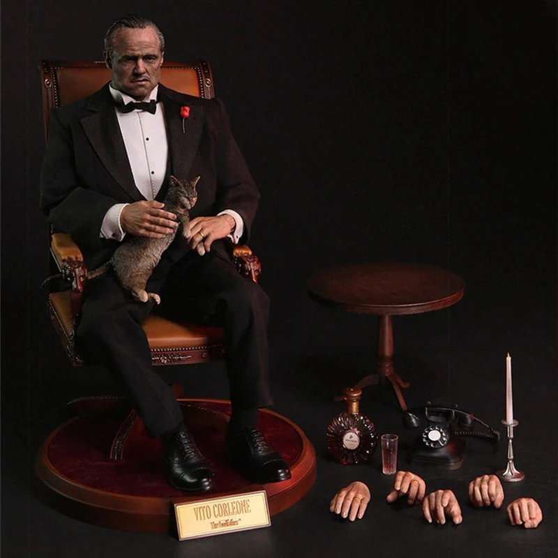 

In Stock DAMTOYS 1/6 DMS032 "The Godfather" Vito Corleone Figure Model Formal Edition 12" Action Figure Full Set for Collection