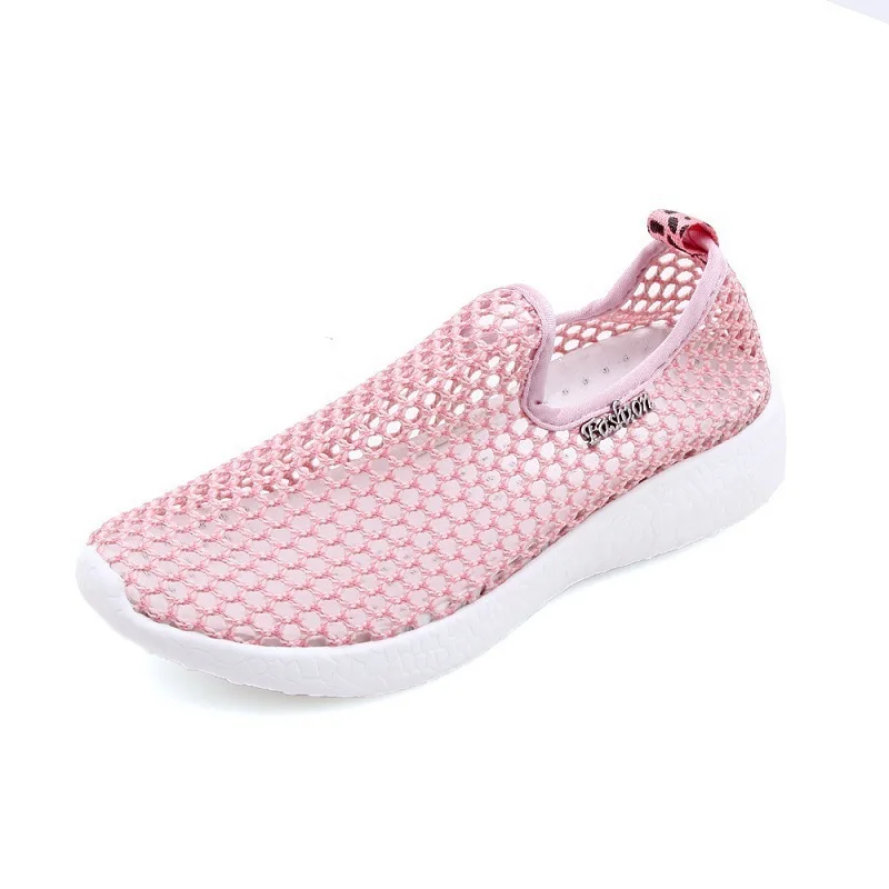 

Summer mesh breathable fashion sports soft, comfortable and slippery women's large size shoes 2021 new women's shoes