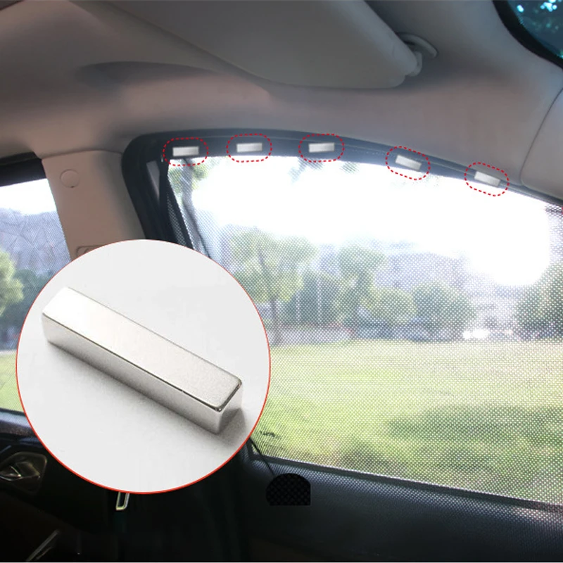 Магнитный солнцезащитный козырек для автомобиля занавеска с защитой от УФ лучей