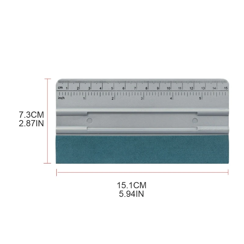 

X7AE Vinyl Car Wrap Film Scraper Felt Squeegee Carbon Fiber Wrap Tool Automotive Accessories Window Tint Tool 3 Pieces