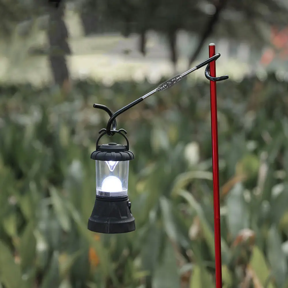 

2 Pcs 2way Lantern Arm Holder for Tent Poles Multi Uses Outdoor Camping Supplies