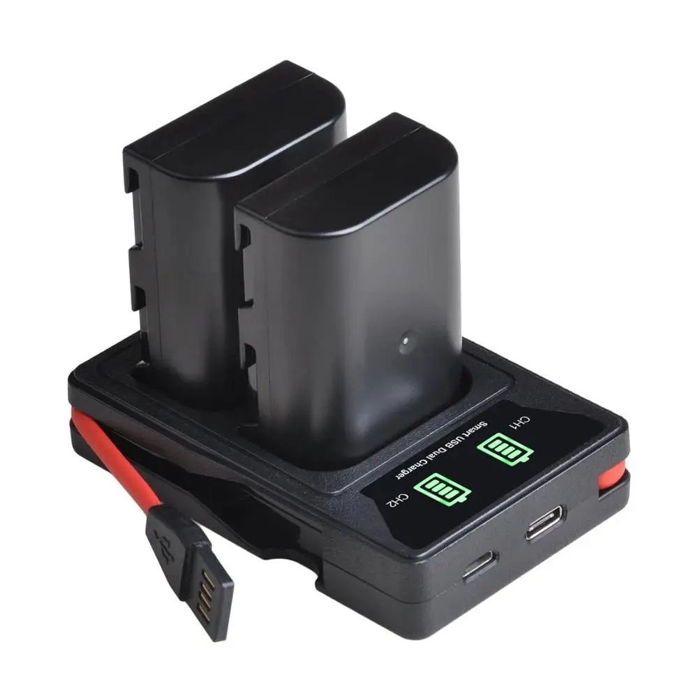 Аккумулятор 2000 мАч DMW-BLF19 DMW-BLF19E для Panasonic DMW BLF19 BLF19E Lumix GH3 GH4 GH5 G9 DC-GH5LGK