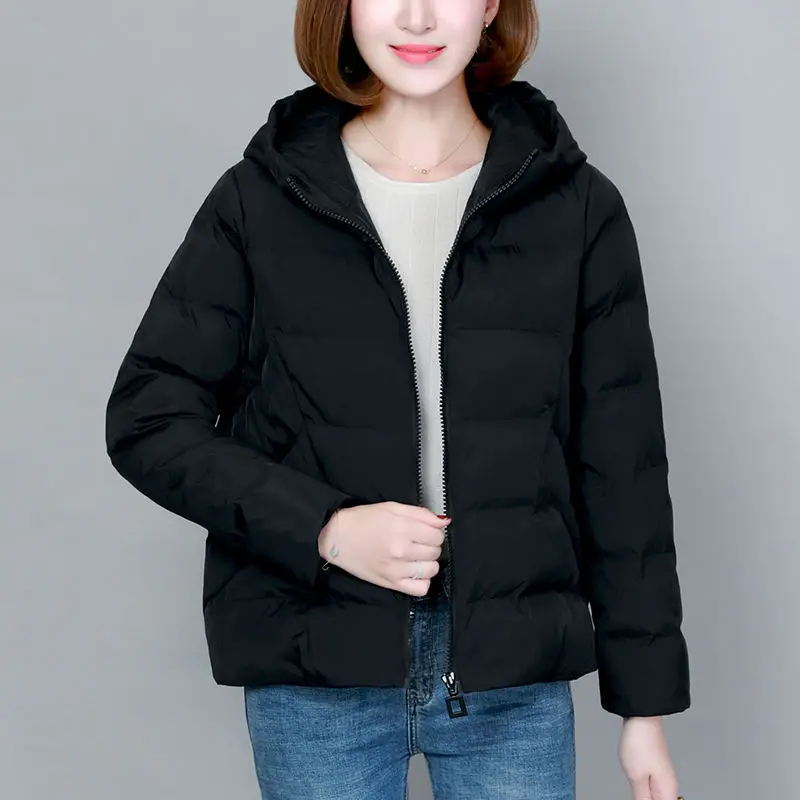 Warehouse clearing, autumn winter fashion hat, cotton padded jacket, loose and thin, all kinds of short women's cotton clothes