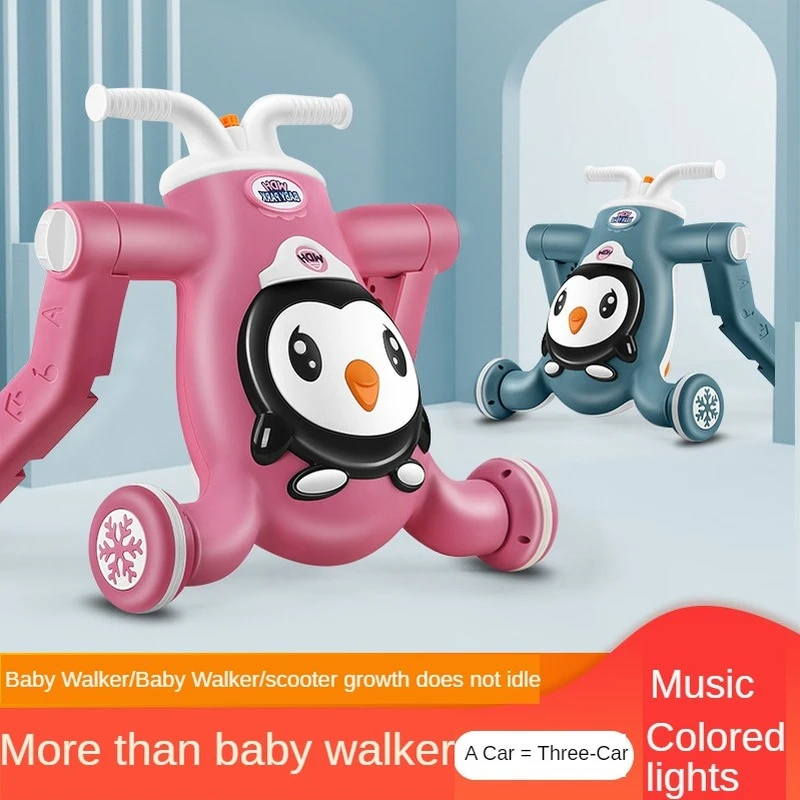 Multifunctional U-type Baby Walker Anti-O-shaped Legs Child Sliding Assist Walking and Anti-rollover Yo Car