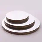 Круглые дисплеи для десертов, 81012 дюйма, доски для свадебного торта, дня рождения, карточки для пищевых продуктов, бумажные подложки для выпечки, торта