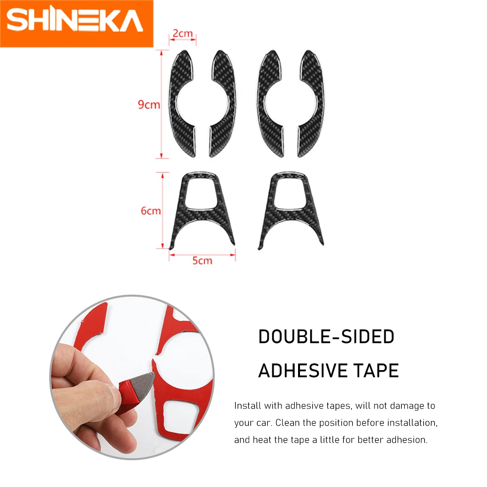 Аксессуары для интерьера автомобиля Dodge Challenger из углеродного волокна Внутренний