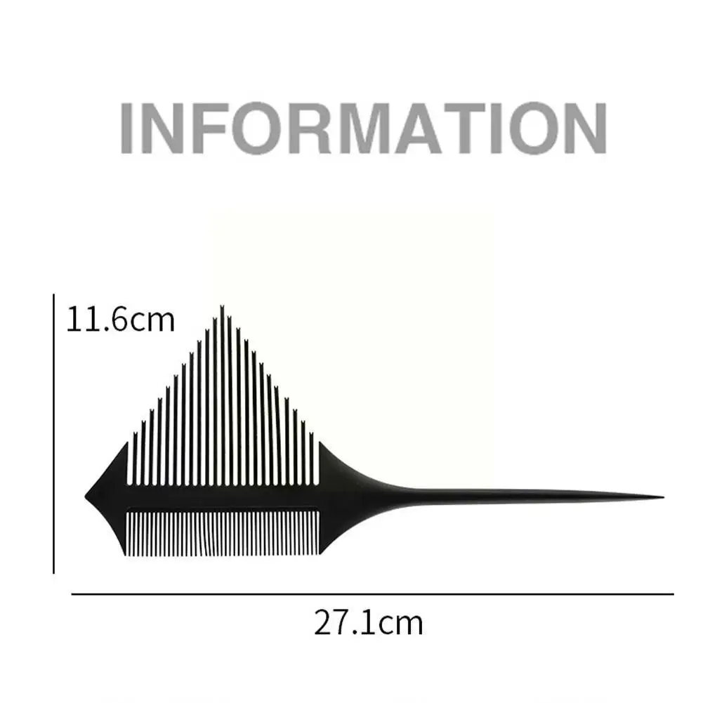 

Professional Tip Tail Comb For Salon Barber Section Hair Tools Combs Tooth Hair Fine Hairdressing DIY Combs Bifurcated Brus X9X3