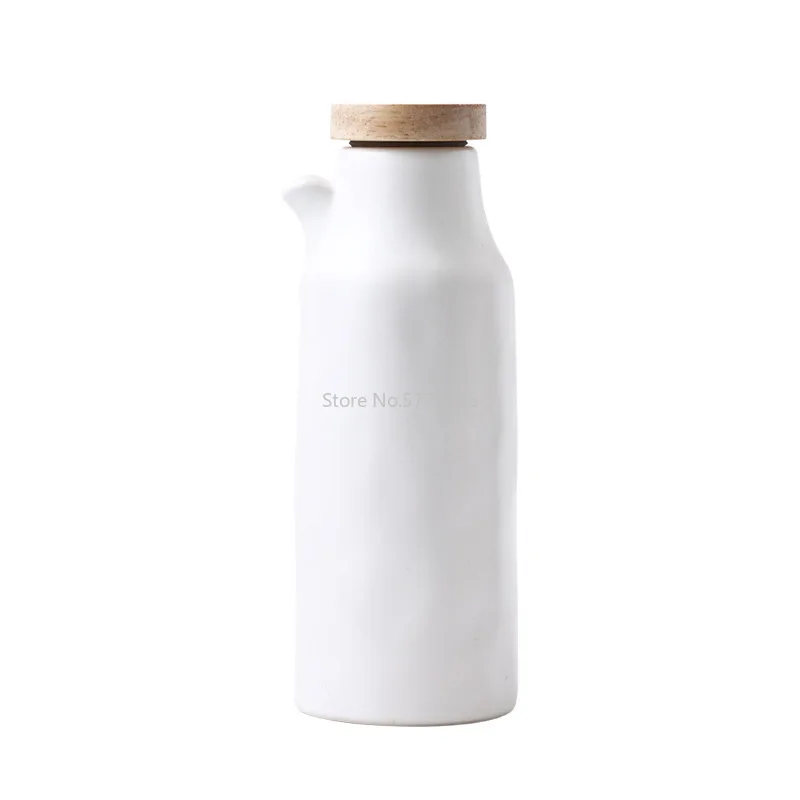 

Simple Household Kitchen Supplies Seasoning Pot Ceramic Soy Sauce Vinegar Bottle Japanese Oil Pot Seasoning Pot Seasoning Bottle