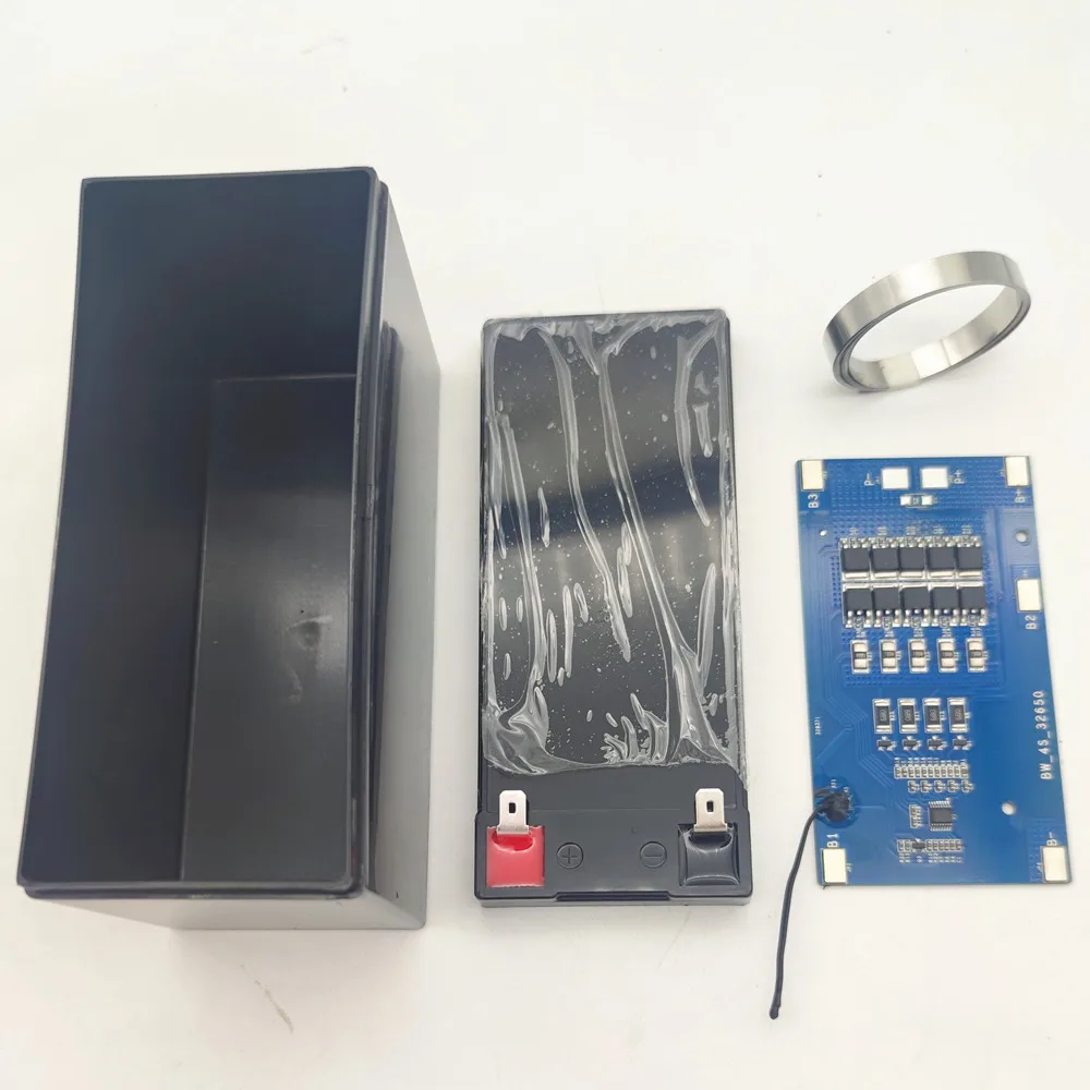 Чехол Lifepo4 для хранения 32650 32700 26650 26700 коробка 4S 30 А BMS 12 В источник бесперебойного