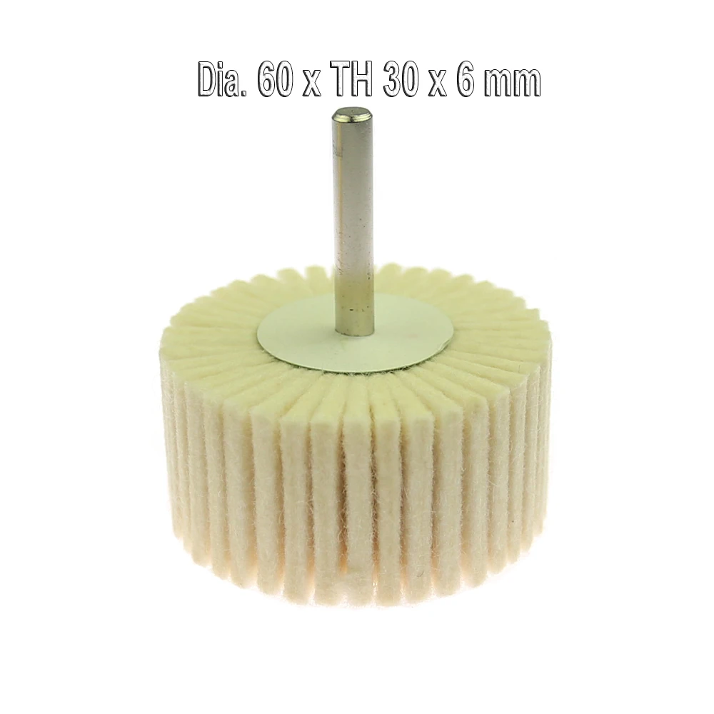 

Шерстяной войлочный шлифовальный диск RAMS BRALIN 6 мм