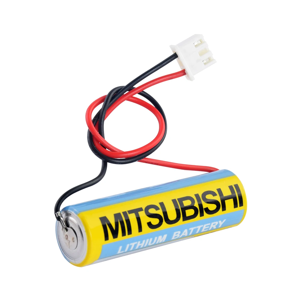 Новый 3 6 v 1800 мА/ч F2 40bl Батарея с вилкой для станка ЧПУ Mitsubishi F1 FX FX1 FX2 Plc контроллер