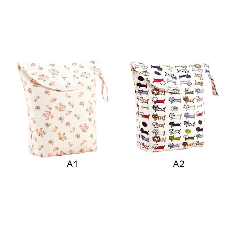 Водонепроницаемый влажная сухая детская подгузник сумка многоразовый моющийся