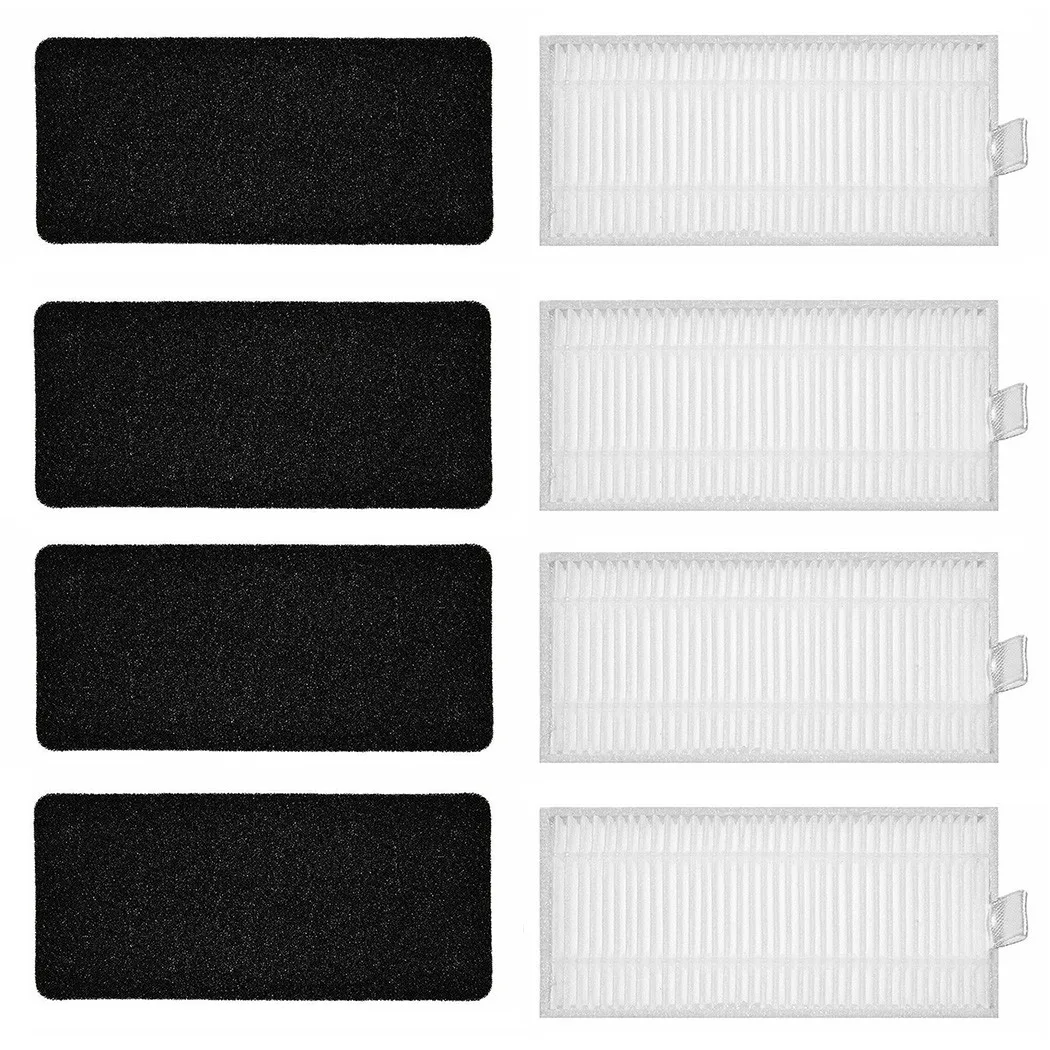 

4pcs Filter For Yeedi K600 K700 Robotic Vacuum Cleaner Spare Parts Accessories Household Cleaning Parts Replacement Tools