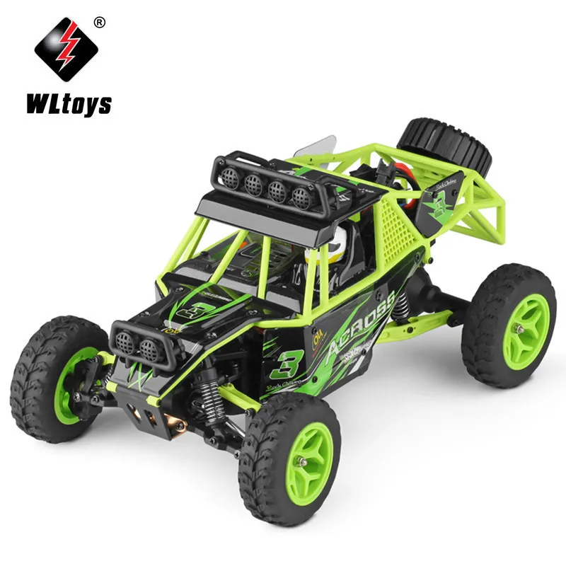 WLtoys 18428-B RC автомобили 1:18 Масштаб MODE2 2,4G 4WD RC внедорожный автомобиль гусеничный с четырехколесной самостоятельной системой подвески - Цвет: 18428 green