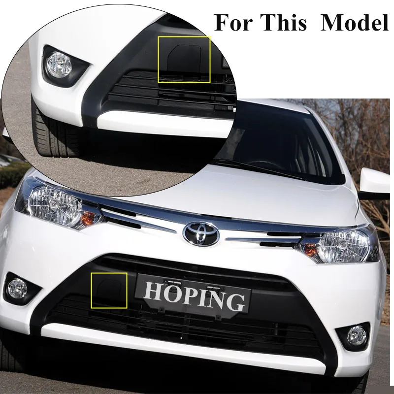 Надеяние передний бампер буксировочный крючок крышка для TOYOYA VIOS 2014 2015 2016 52721