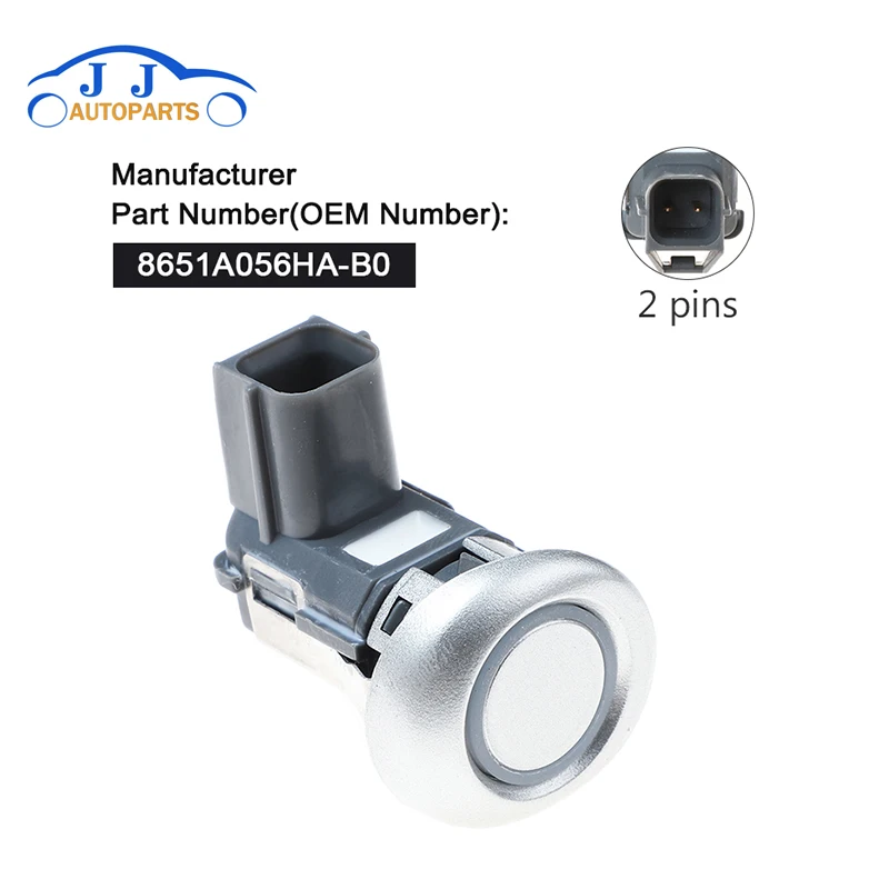 

Серебряный Датчик парковки PDC 8651A056 8651A056HA для Mitsubishi Pajero Montero Outlander Grandis Sport ASX MR587688, автомобильный Стайлинг