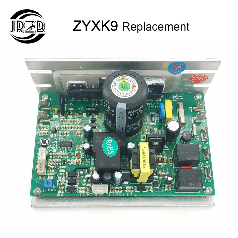 

Replacement Treadmill Motor Controller PCB-ZYXK9-1012-V1.1 Motherboard ZYXK9 Power supply board Circuit board with tilt function