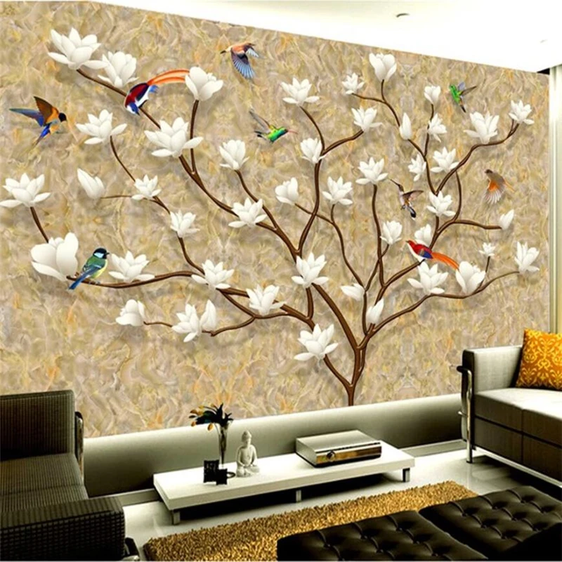 Wellyu индивидуальные большие фрески модные украшения дома Европейский стиль