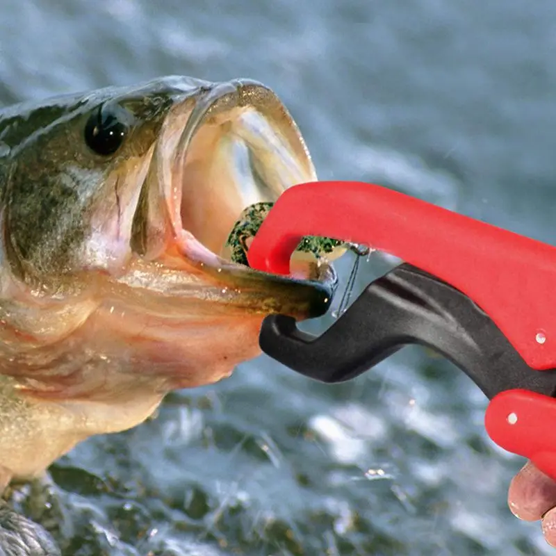 

Floating Fish Gripper Lip Grip Fishing Pliers Grabber Clamp Griper Tools Plastic 9.4in
