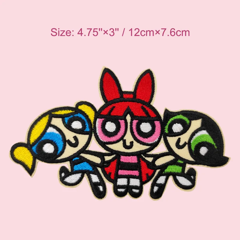 ПАТЧ ЖЕЛТОЙ СИЛЫ ДЛЯ ЖЕНЩИН POWERPUFF GIRLS РИСУНОК ГЕРОИНИ ДЕТСКОГО МУЛЬТФИЛЬМА НА ЖЕЛЕЗНОЙ ОСНОВЕ ДЛЯ ПРИШИВАНИЯ И ВЫШИВКИ ЛОГОТИПА НА ХЭЛЛОУИН И КОСПЛЕЙ КОСТЮМ.