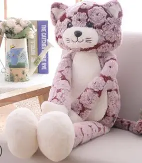 like pic Bolafynia Детская плюшевая игрушка длиннононогий Кот детская мягкая игрушка на Рождество подарок на день рождения - Цвет: like pic