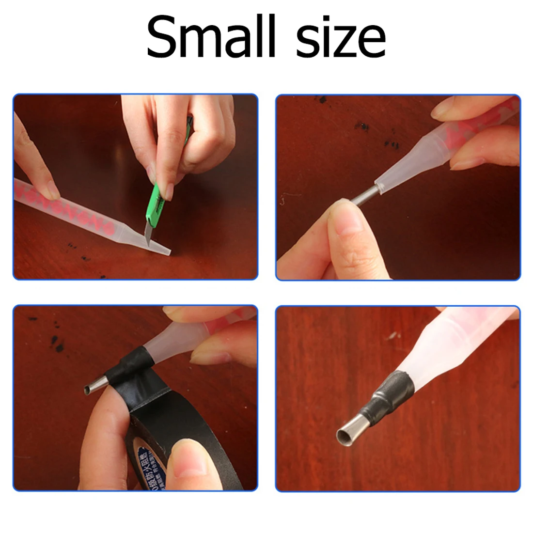 

Stainless Steel Caulk Nozzle Applicator Caulking Finisher Glue Silicone Sealant Finishing Tool Kitchen Bathroom Sink Joint