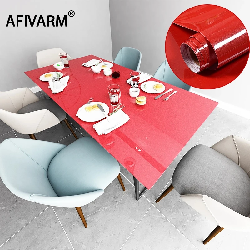 pvc self adhesive glitter wallpaper vinyl contact paper for kitchen cabinets door cover stickers home decor waterproof removable free global shipping