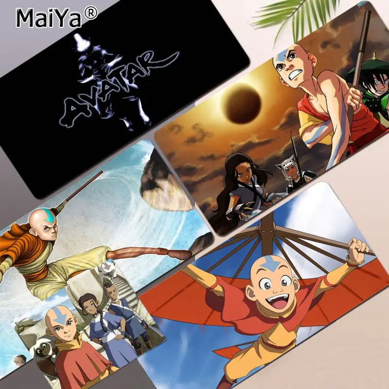 

Anime Avatar Custom Skin Natural Rubber Gaming mousepad Desk Mat Size for Keyboards Mat Mousepad for boyfriend Gift