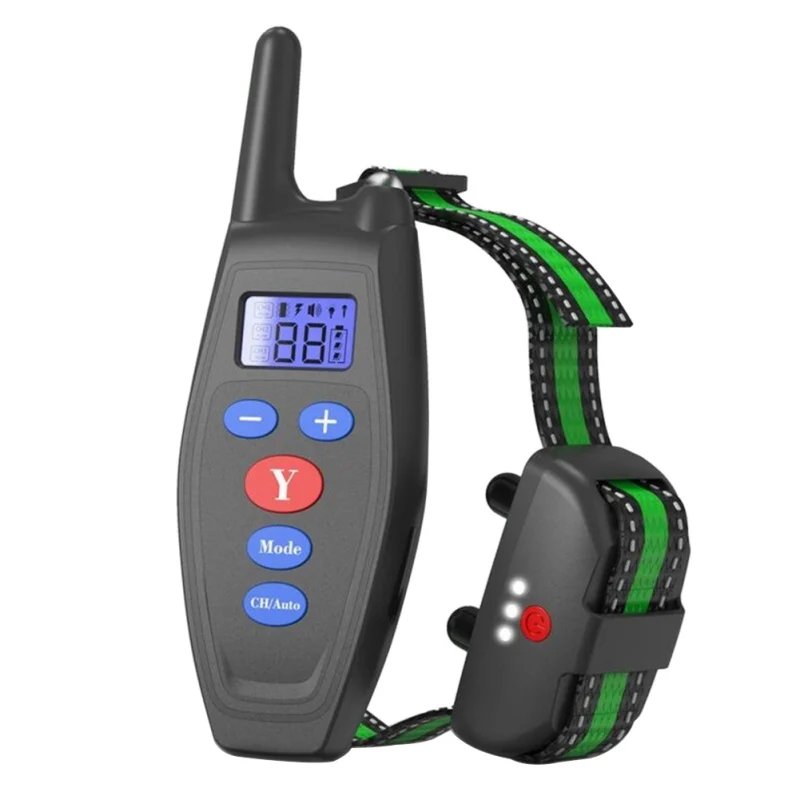 Портативный ошейник для дрессировки собак с дистанционным управлением