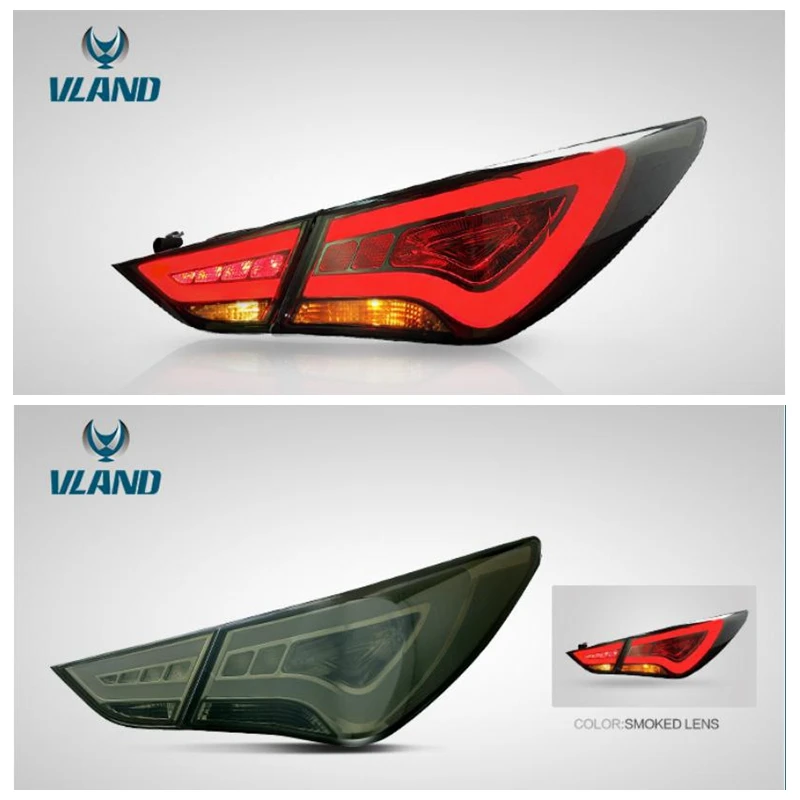 VLAND завод для автомобиля задний фонарь Sonata светодиодный светильник 2011 2012 2014 2015 с