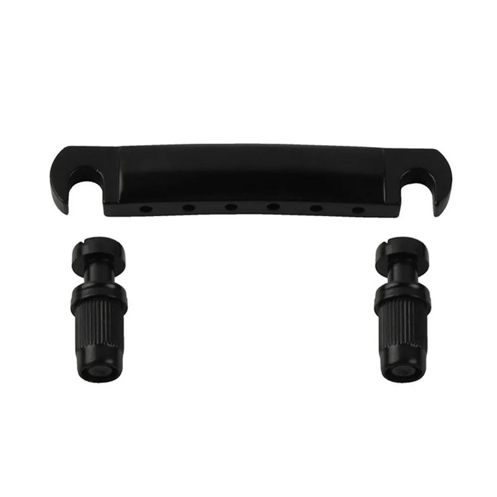 

Epi Guitar Bridge Stop Bar Tailpiece With Anchors And Studs For Les Paul Electric Guitar Zinc Construction Basses Part Accessory