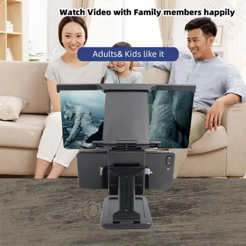 

12 Inch Enlarge Large Screen 3D HD Amplifier Curved Screen Mobile Phone Screen Magnifier For Smartphone Stand For Xiaomi Iphone