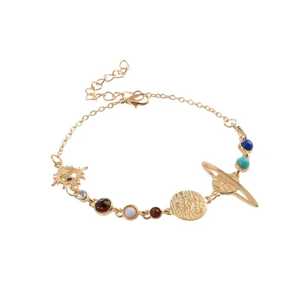 Новинка 2019 браслет в богемном стиле браслеты виде планеты вселенной Юпитера