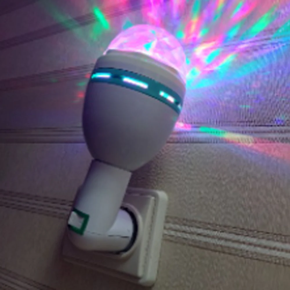 Регулируемый адаптер для цоколя лампы E27 переходник с держателем розетки 360