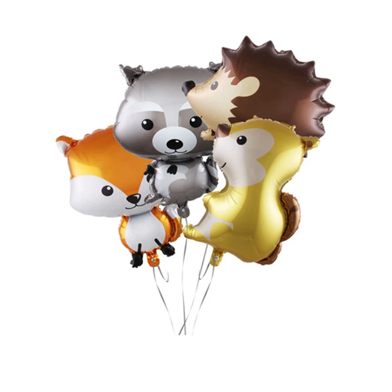1 шт. большие воздушные шарики в виде животных белка лиса динозавр надувной шар