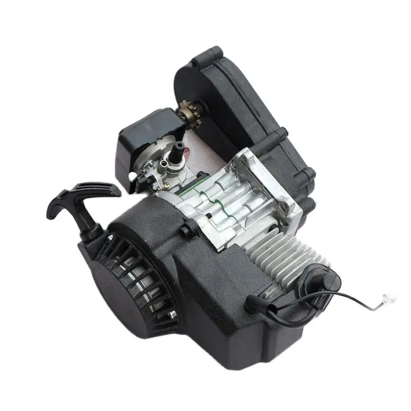 Двигатель 47cc для 2-тактного электрического пуска с трансмиссией мини-мотоцикла