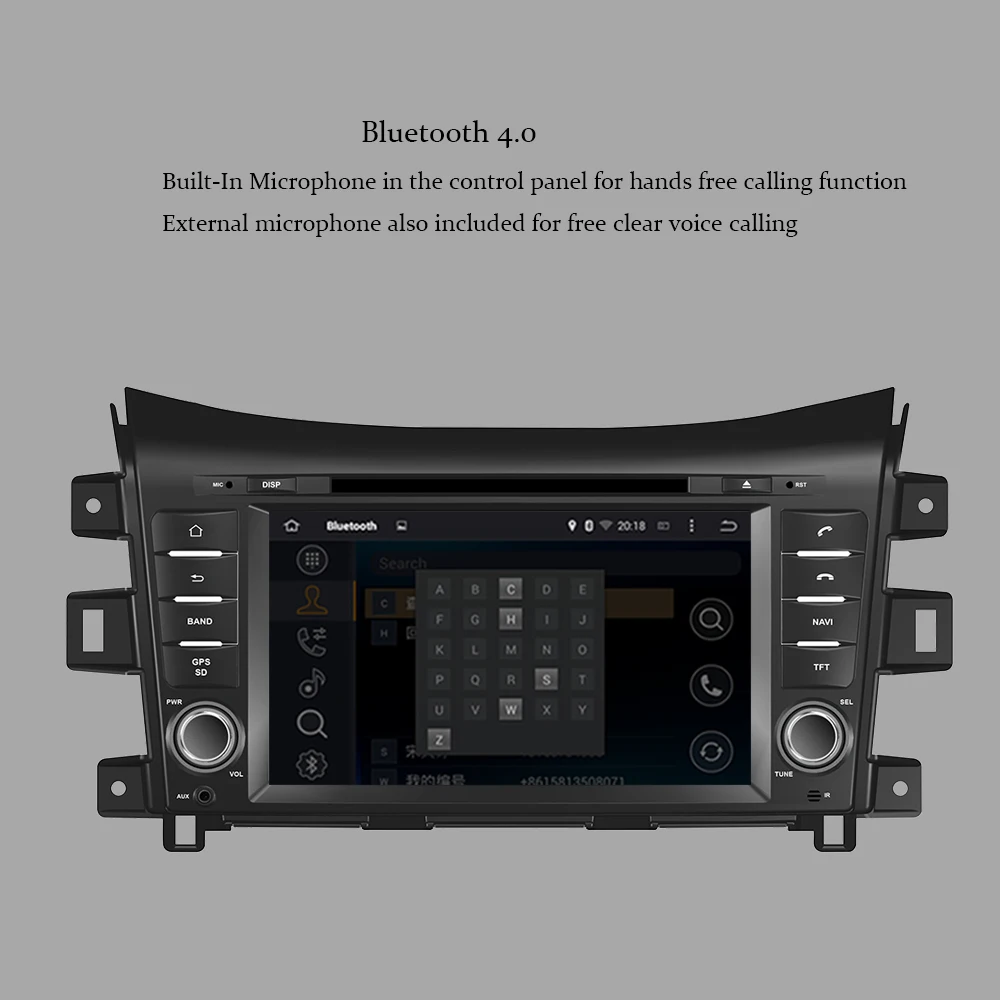 Автомобильный мультимедийный DVD-плеер с GPS-навигацией для Nissan NP300/Navara 2014-2022 Android 10 0