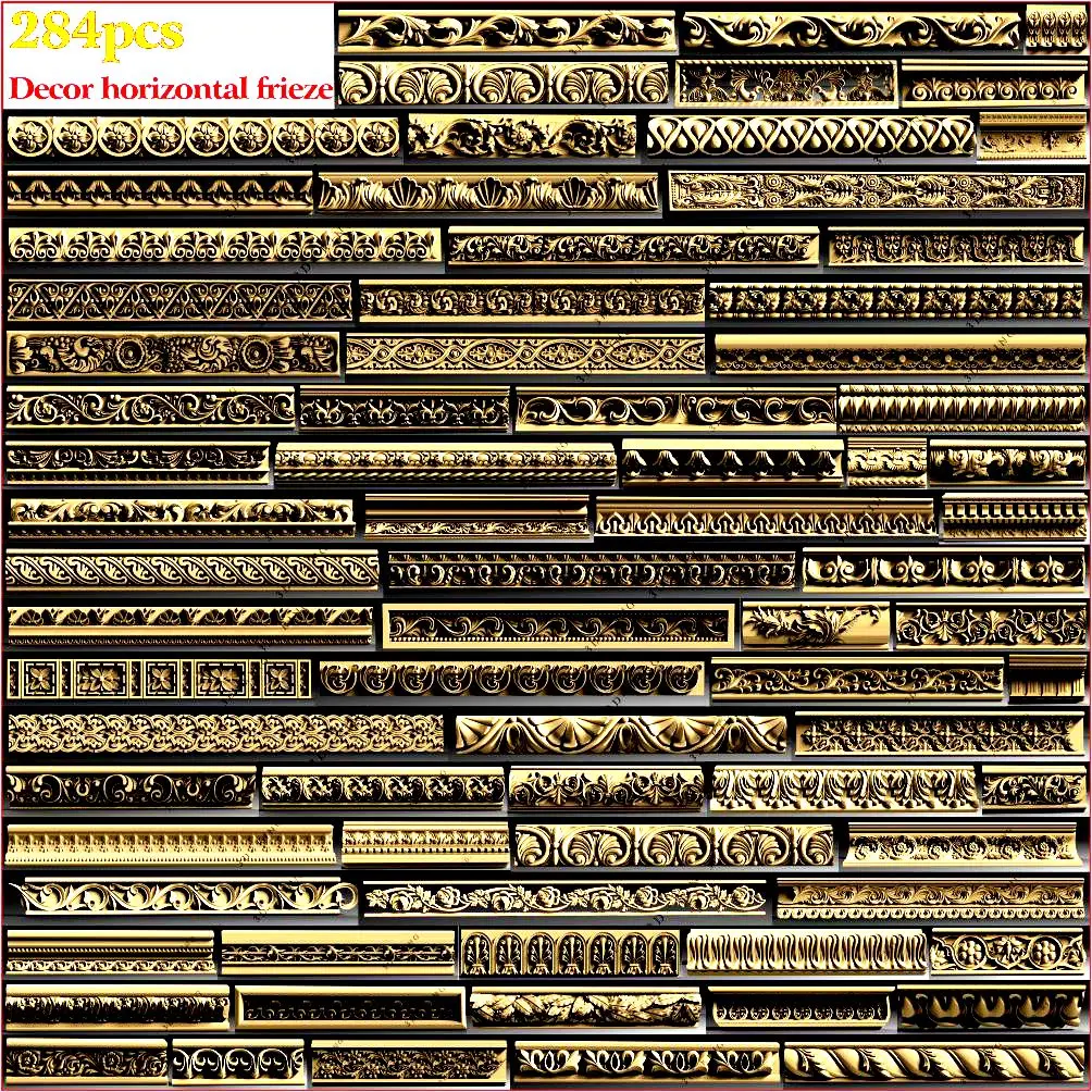 

Горизонтальный Фриз для фрезерного станка с ЧПУ 284, 3/4 шт.