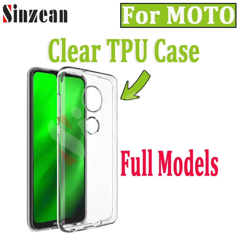 Мягкий ТПУ чехол Sinzean 50 шт. для MOTO Z/G7 power/G7 play/G7 plus/One Version/One Action/One zoom/Z4 play/P40 power