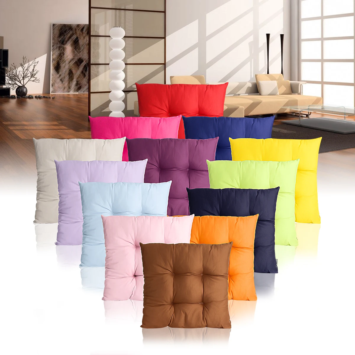13 Цвет мягкие удобные Офис патио подушка для кресла дивана 40 х см сиденье колодки