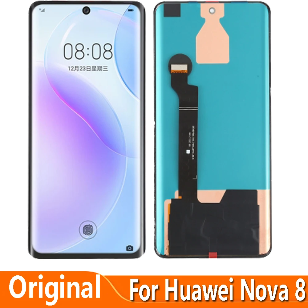 Original 6,57 "para Huawei Nova 8 5G ANG-AN00 pantalla LCD de montaje de digitalizador con pantalla t&aacute;ctil-0