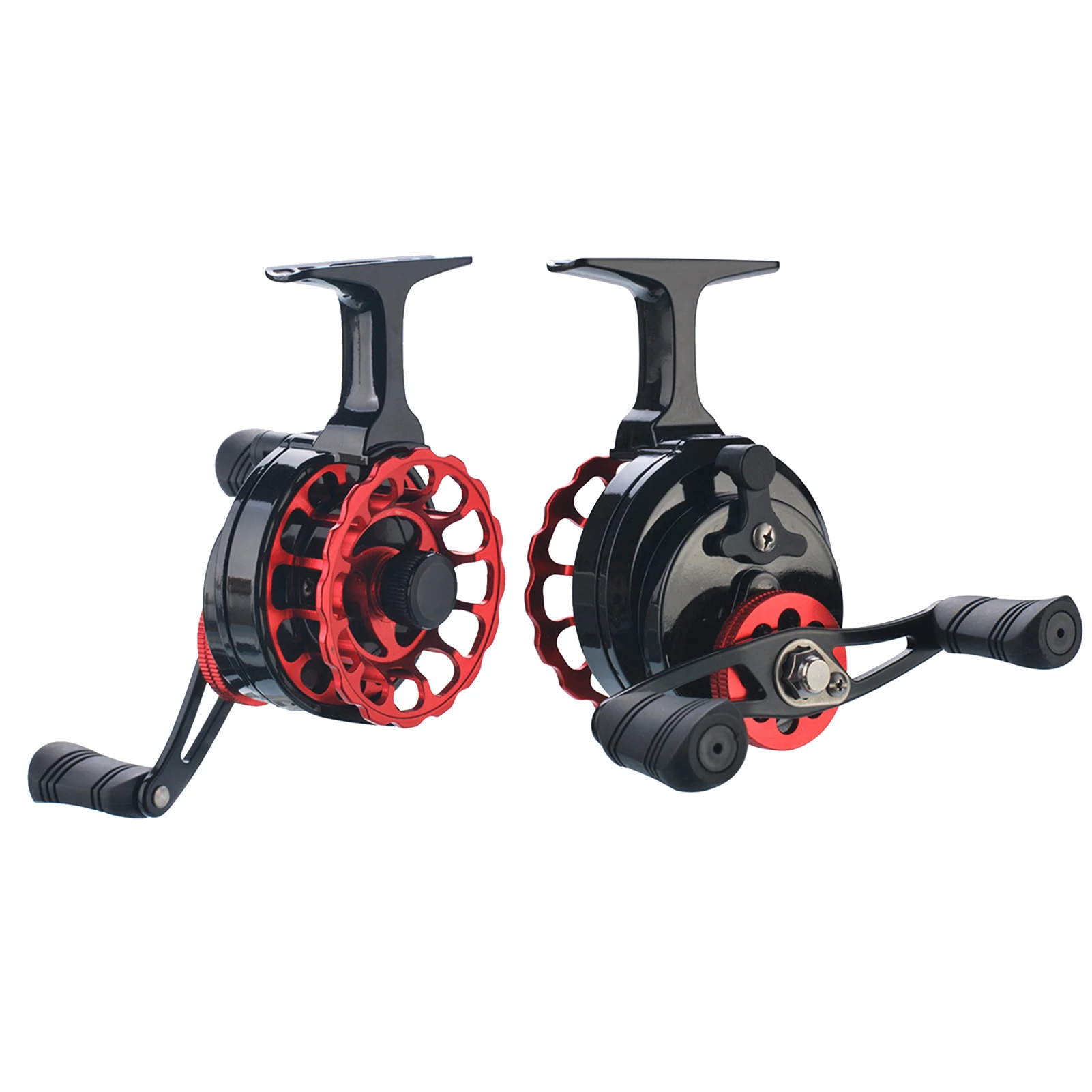 

1PC 3.6:1 Right/Left Hand Fishing Reel Wheel with High Foot for Raft Ice-fishing Outdoo Portable Fishing Tackle Tool