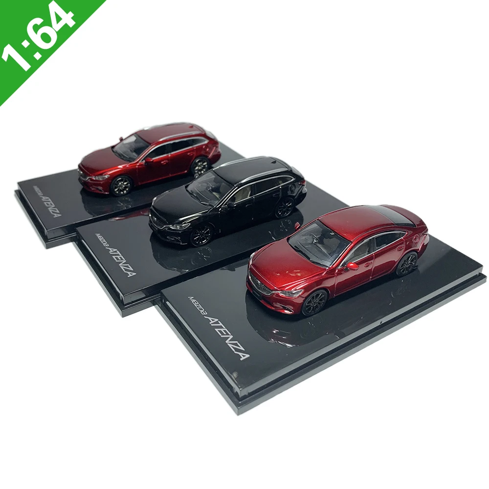 Модель автомобиля AXELA из металлического сплава 1:64 Mazda MX-5 CX-3 CX-5 автомобили для